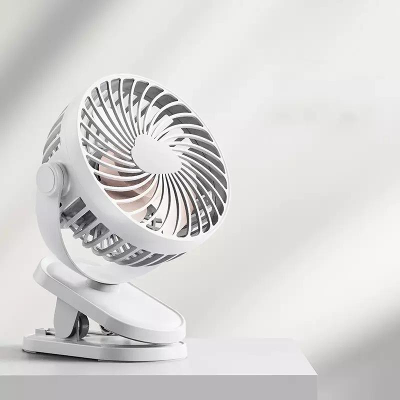 Silent Air Flow High-Power USB Portable Desk Fan