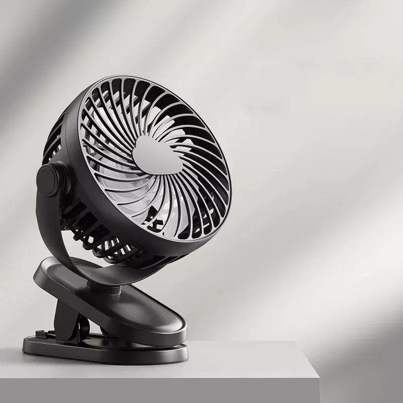 Silent Air Flow High-Power USB Portable Desk Fan