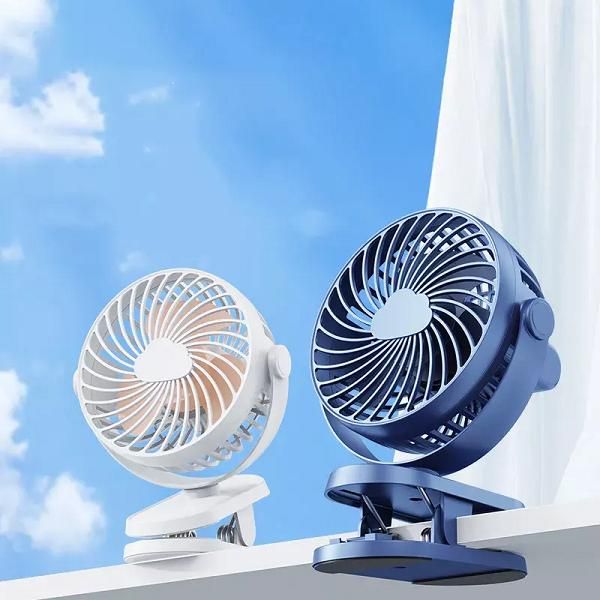 Silent Air Flow High-Power USB Portable Desk Fan